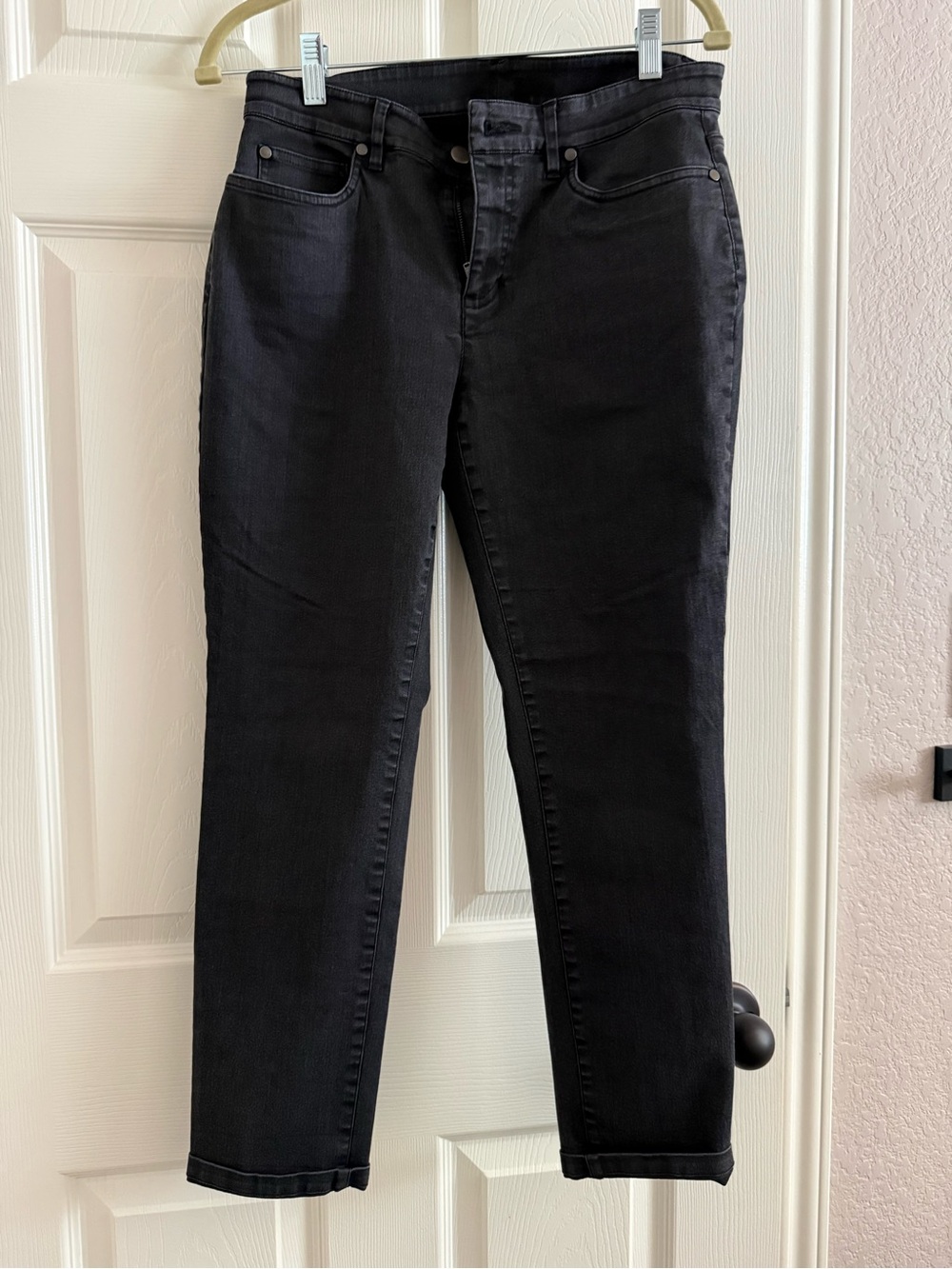 Eileen Fisher Black Skinny Jeans